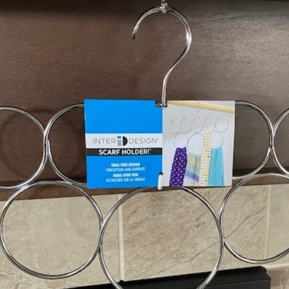 Inter Design 8-Loop Scarf/Belt Hanger - Picture 2 of 8